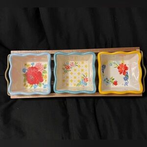 Pioneer Woman Condiment Serving Tray